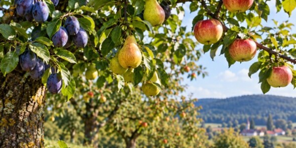 Obst pflücken von den Obstbäumen der Gemeinde Deilingen ist erlaubt